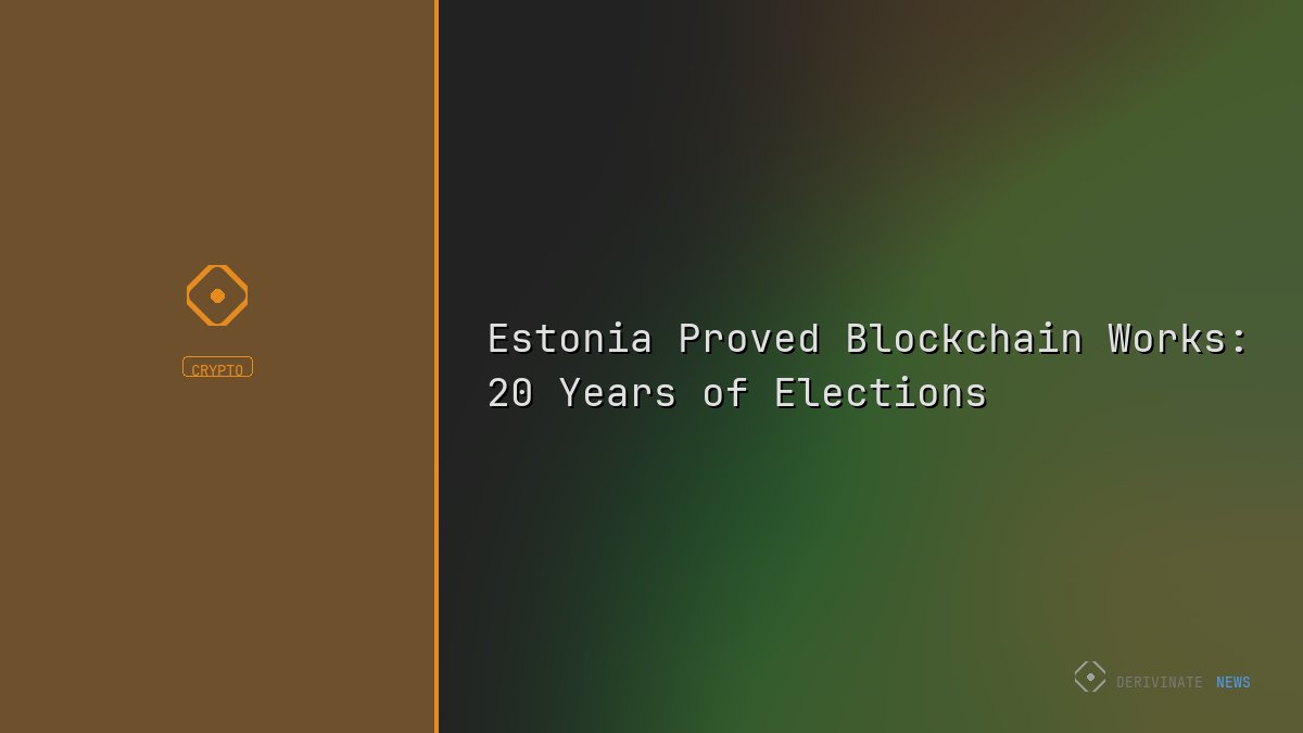 Estonia Proved Blockchain Works: 20 Years of Elections