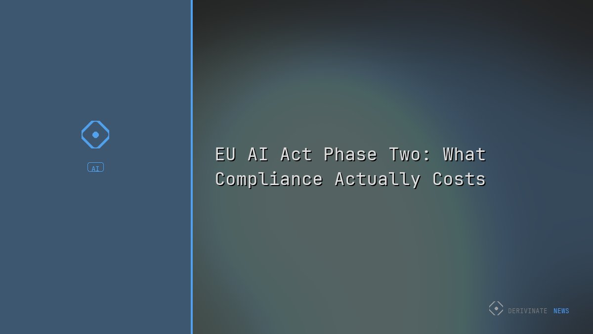 EU AI Act Phase Two: What Compliance Actually Costs