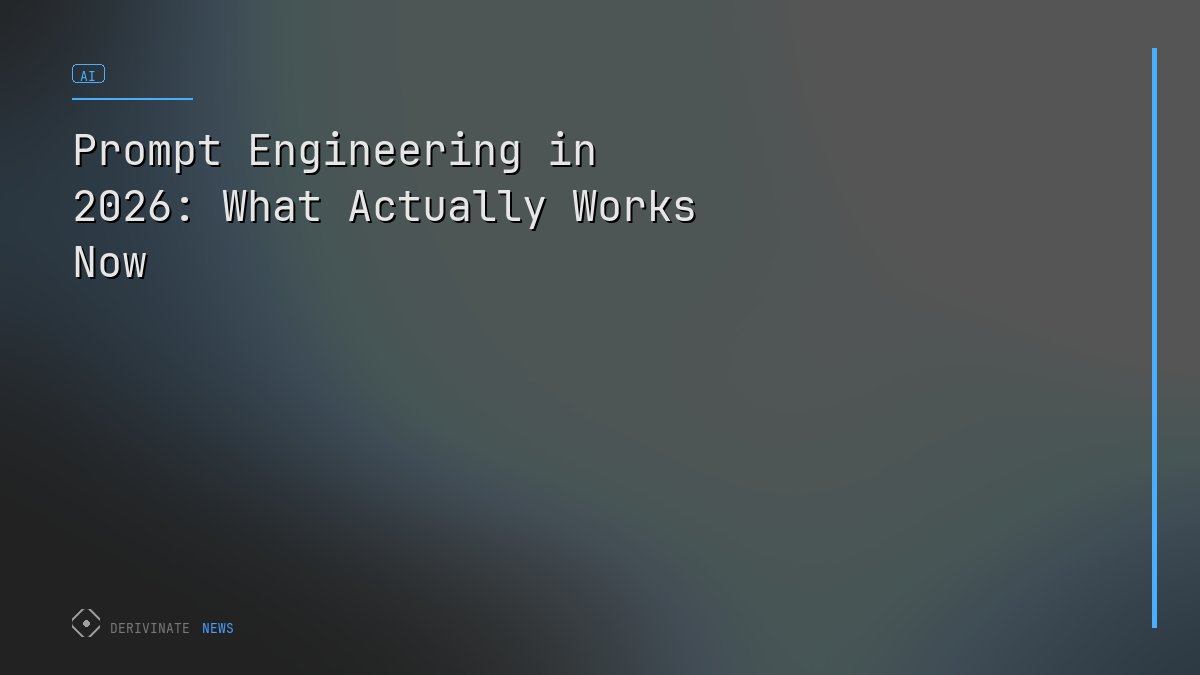 Prompt Engineering in 2026: What Actually Works Now
